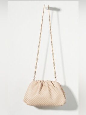Anthropologie Frankie Clutch, Ivory